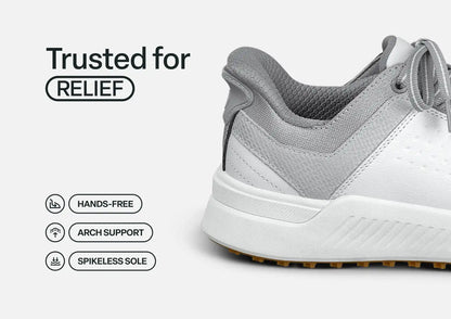 Approach Shot Hands-Free Golf - White/Silver