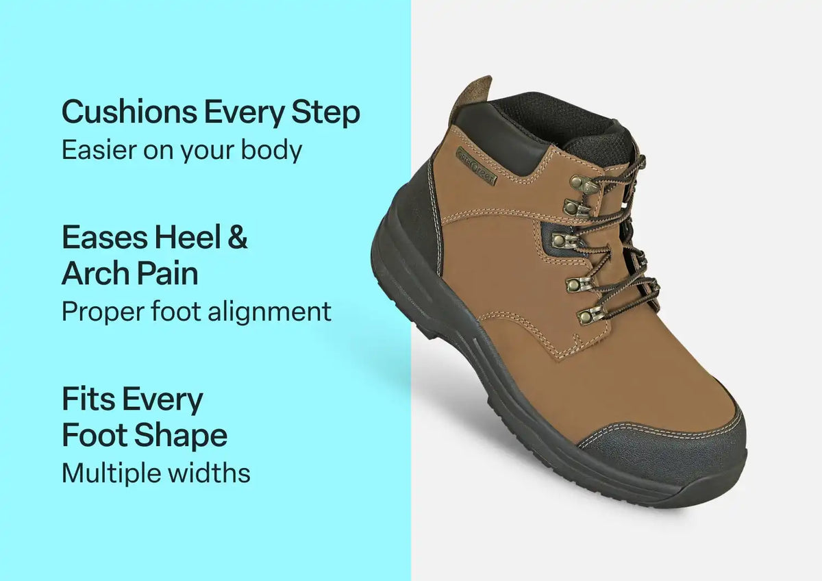 Granite Work Boots - Camel